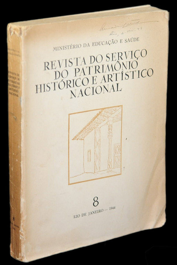 Livro - REVISTA DO SERVIÇO DO PATRIMÔNIO HISTÓRICO E ARTÍSTICO NACIONAL (n.º 8)