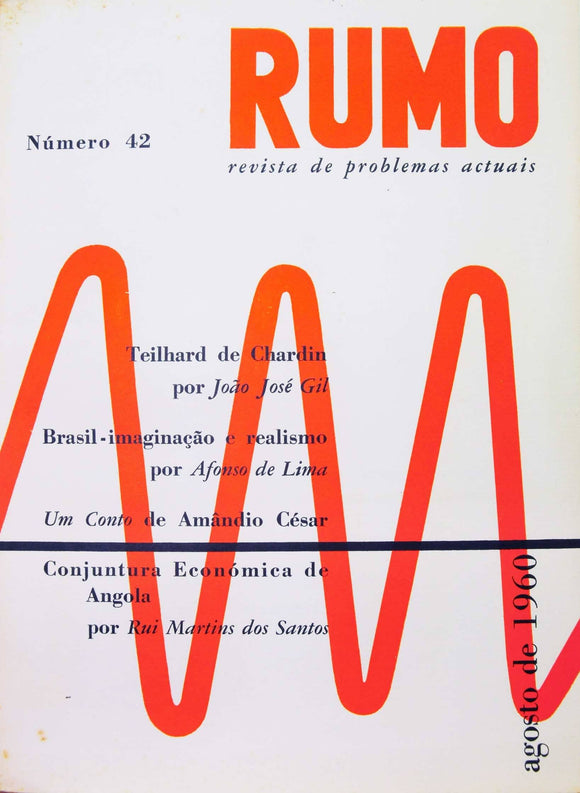 Livro - RUMO (nº 42 De Agosto De 1960)
