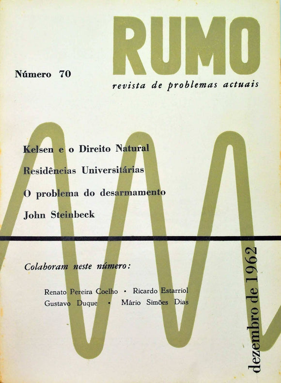 Livro - RUMO (nº 70 De Dezembro De 1962)