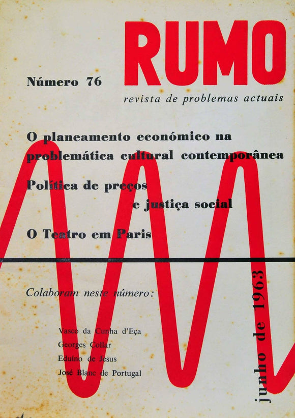 Livro - RUMO (nº 76 De Junho De 1963)