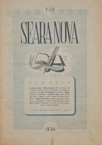 Livro - SEARA NOVA (nº757)