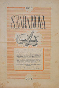 Livro - SEARA NOVA (nº888)