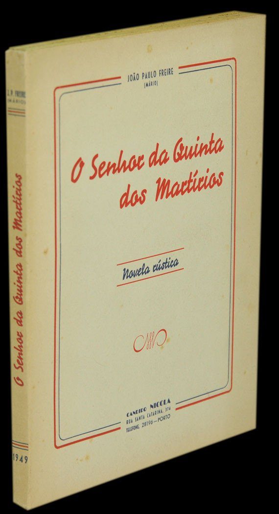 Livro - SENHOR DA QUINTA DOS MARTÍRIOS (O)