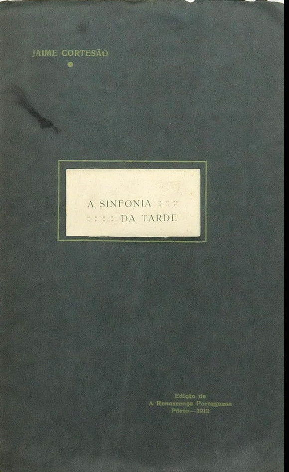 Livro - SINFONIA DA TARDE (A)