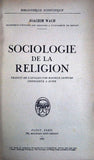 SOCIOLOGIE DE LA RELIGION Livro Loja da In-Libris   