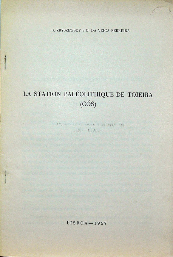 Livro - STATION PALÉOLITHIQUE DE TOJEIRA (CÓS) (LA)