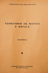 Livro - TERRITÓRIO DE MANICA E  SOFALA