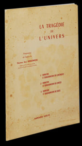 Livro - TRAGÉDIE DE L’UNIVERS (LA)