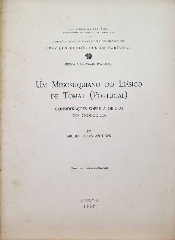 Livro - UM MESOSUQUIANO DO LIÁSICO DE TOMAR (PORTUGAL)